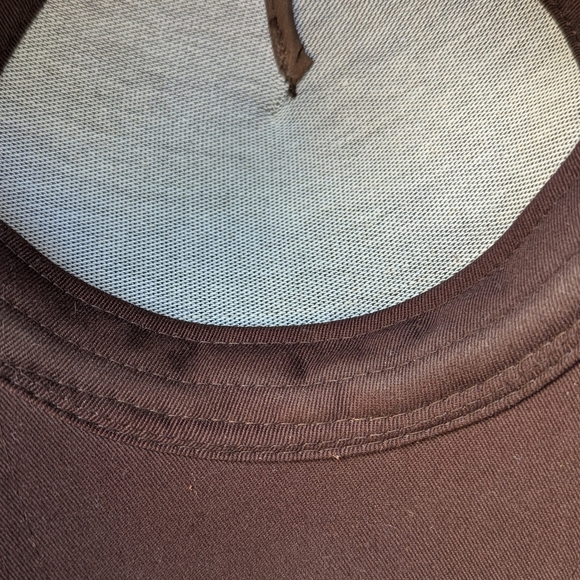 Goorin Bros Brown Wool Plaid Ball Cap Leather Band One Size - Picture 7 of 10